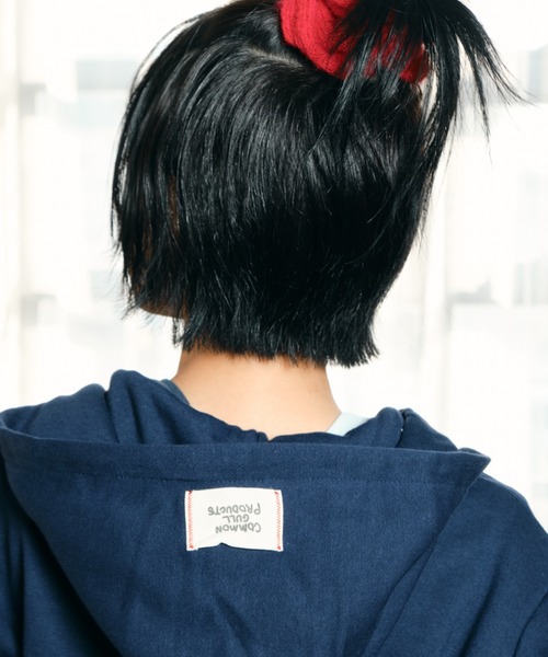 「common gull products.」 ジップアップパーカー SMALL ボルドー レディース_画像7