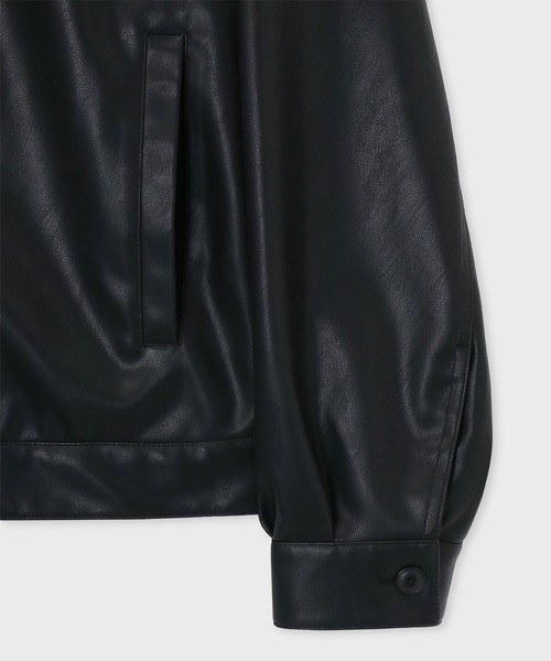PS Paul Smith ブルゾン アウター シンセティックレザー ジップアップ