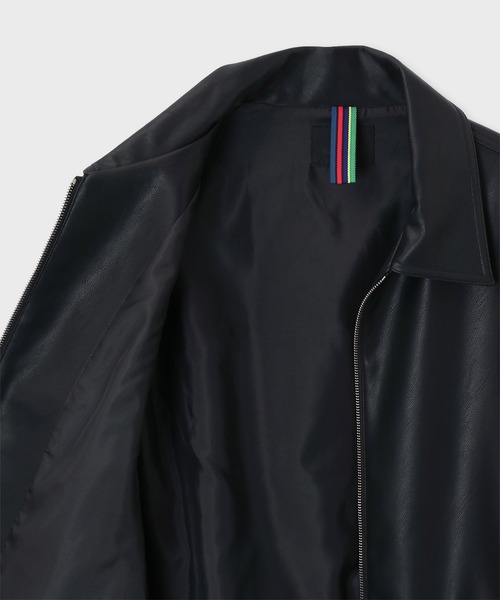 PS Paul Smith ブルゾン アウター シンセティックレザー ジップアップ