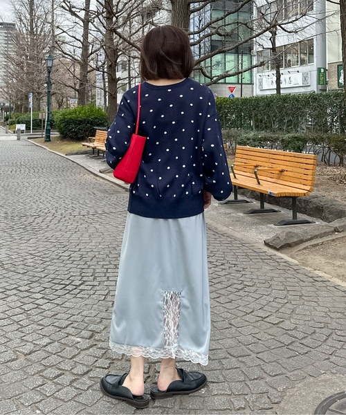 「PILIT」 ロングスカート MEDIUM アイボリー レディース_画像5