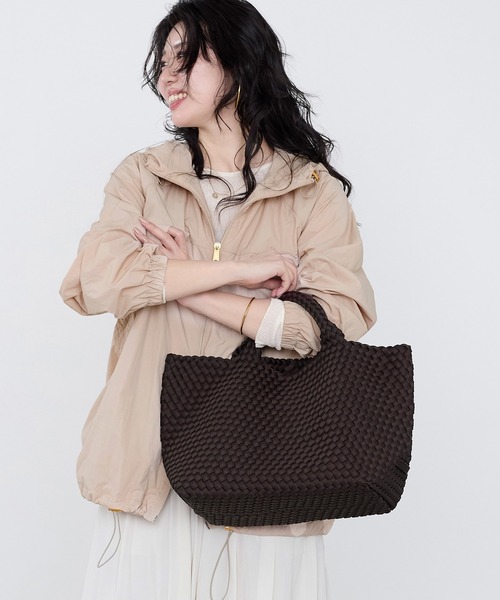 NAGHEDI トートバッグ ポーチ付き 極美品 NAGHEDI（ナゲディ） トートバッグ 「NAGHEDI」トートバッグ-St Barths