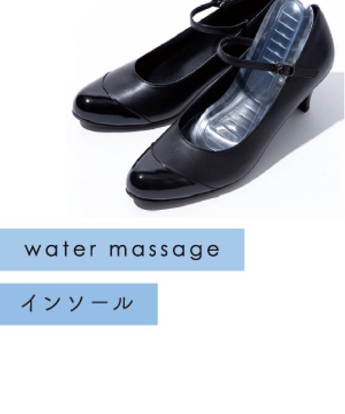 「water massage」 シューズ 22.5cm ピンク レディース_画像6