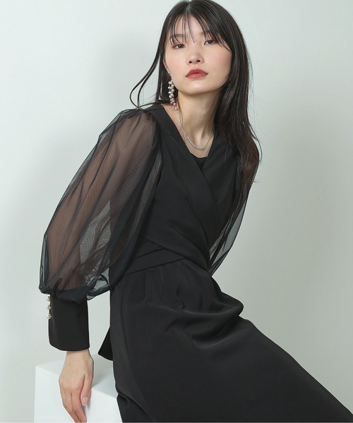 kana コンビワンピース Kana コンビワンピース M ブラック レディース : ZOZOTOWN Yahoo!店