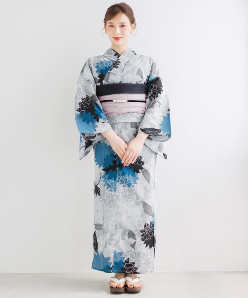 Dita 浴衣 1人で簡単に着付けOK（浴衣+へこ帯+下駄+着付け説明本