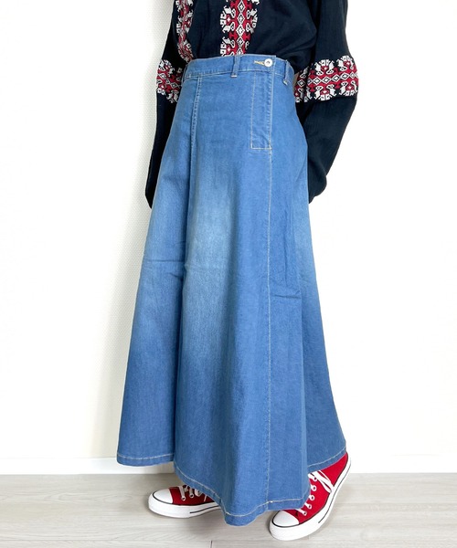 レディース BETTY'S BLUE デニムロングスカート レディース BETTY'S BLUE デニムロングスカート - メルカリ