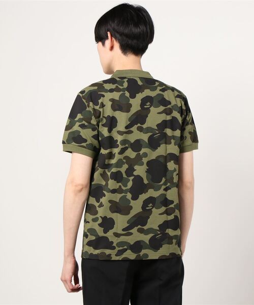 A BATHING APE（アベイシングエイプ） ポロシャツ 1ST CAMO BAPE
