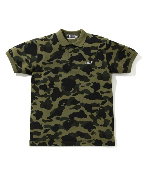 A BATHING APE（アベイシングエイプ） ポロシャツ 半袖 1ST CAMO BAPE