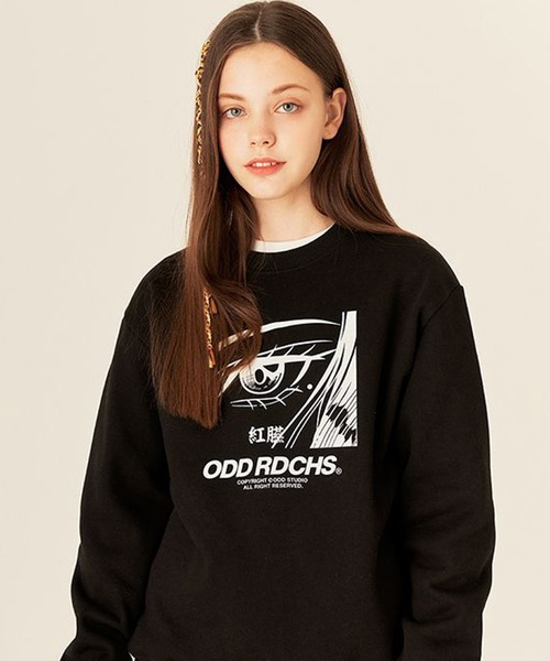 スウェット Odd Studio オッドスタジオ Ruddycheeks ルディチークス Odd Rudy Chicks Face Sweats Zozotown Paypayモール店 通販 Paypayモール