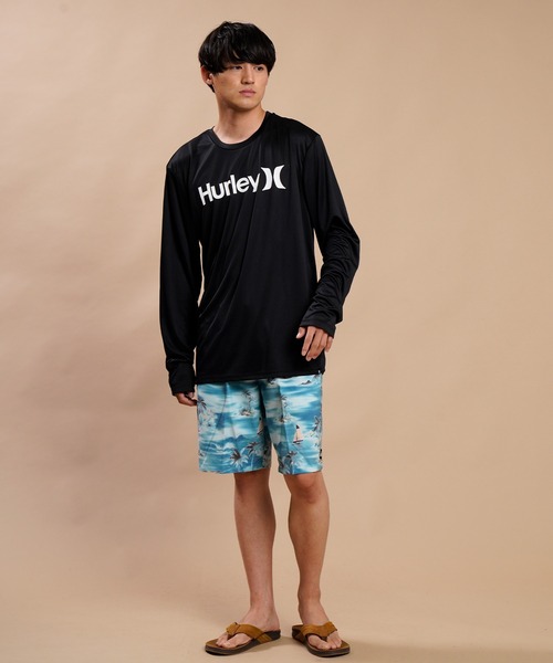 人気 Hurley ハーレー 水着 サーフ  ラッシュガード 長袖 サマーセール】ハーレー メンズ 水着 長袖 ラッシュガード
