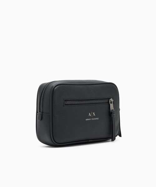 ARMANI EXCHANGE ポーチ 「A|X アルマーニ エクスチェンジ」A|Xロゴ