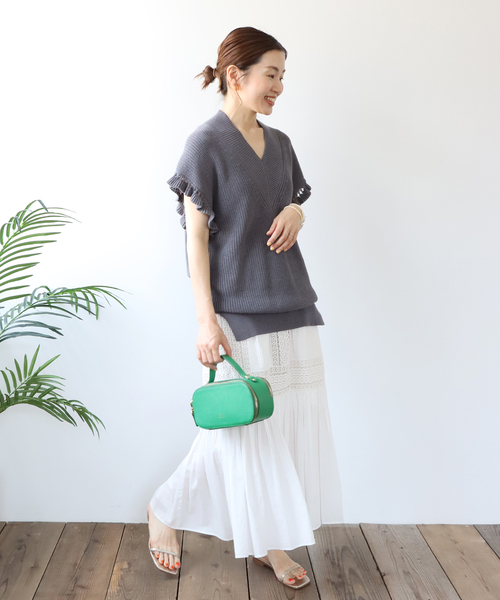 IENA（イエナ） ベスト リネンコットンニットベスト : ZOZOTOWN Yahoo