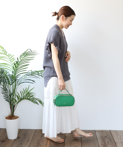IENA（イエナ） ベスト リネンコットンニットベスト : ZOZOTOWN Yahoo