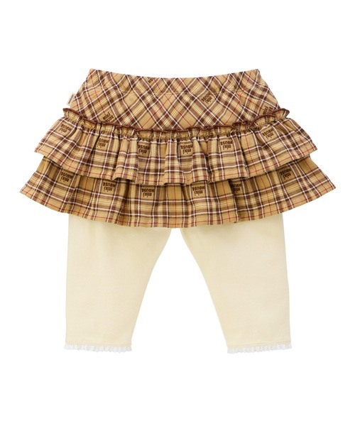 新品未使用タグ付き☆ミキハウス　チェック柄パンツ　１１０サイズ　フォーマル MIKI HOUSE（ミキハウス） パンツ スカート付きミキハウスチェック