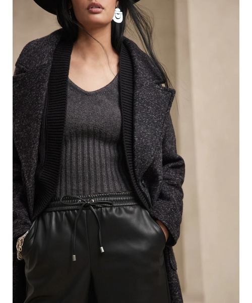 BANANA REPUBLIC パンツ FACTORY STORE ヴィーガンレザー BANANA REPUBLIC パンツ FACTORY STORE ヴィーガンレザー