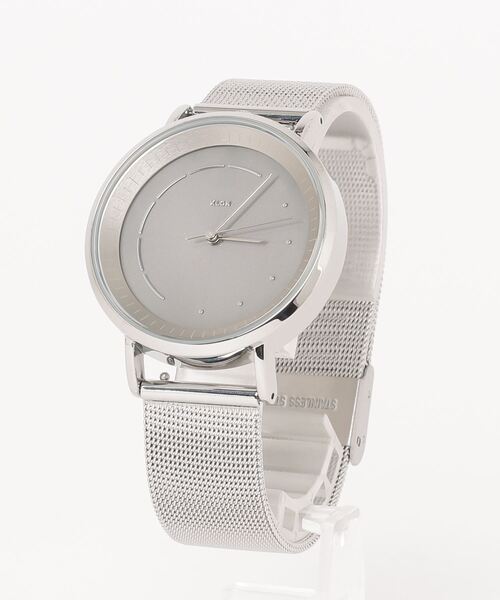 腕時計 KLON SLIM SOLAR STYLE -SILVER MESH- 38mm PAIR WATCH model レディース メンズの画像