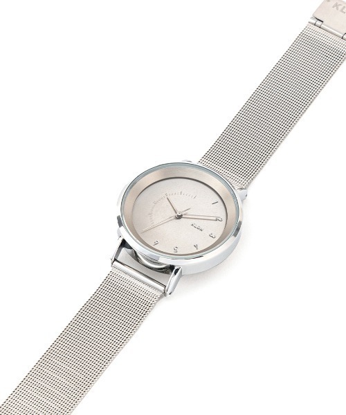 腕時計 KLON SLIM SOLAR STYLE -SILVER MESH- 38mm PAIR WATCH model レディース メンズの画像