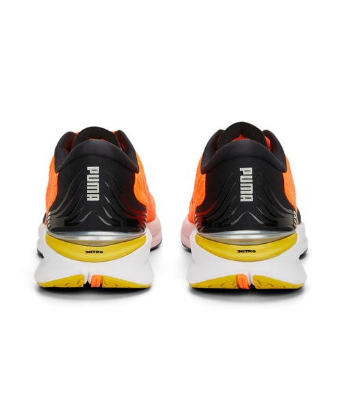 PUMA - プーマ ベロシティ ニトロ 2 ランニングシューズ スニーカー オレンジ 27 ウィメンズ FAST-R ニトロ エリート 2 FIRE ランニングシューズ