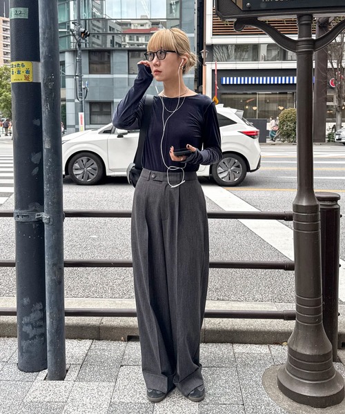 feepur tシャツ シアーベロアロンTee レディース : ZOZOTOWN