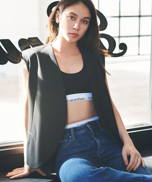Calvin Klein ブラジャー Icon Cotton ライトリーライン