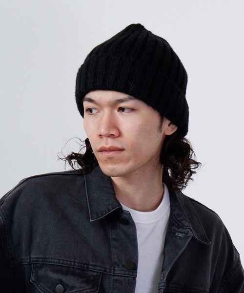 FUNALIVE（ファンアライブ） ニット帽 ニットキャップ アクリルモヘア