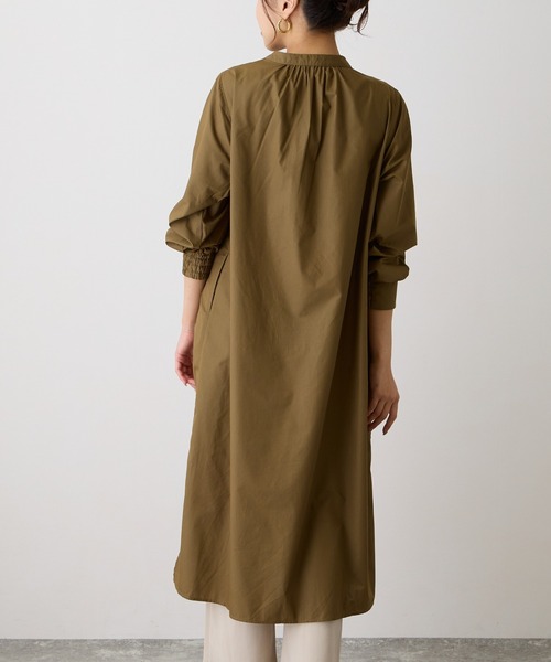 OWLSPALE（オールズペール） ワンピース ピンタックシャツワンピース