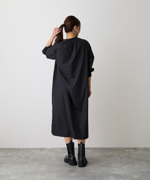 OWLSPALE（オールズペール） ワンピース ピンタックシャツワンピース