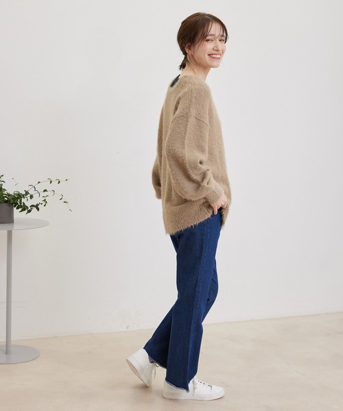 MUSE de Deuxieme Classe◇24AW/Jacquard SH/シルク混/one/ナイロン