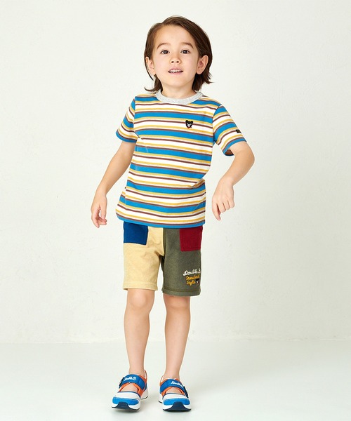 スニーカー ダブルラッセルキッズシューズ キッズ 子供 男の子 女の子の画像