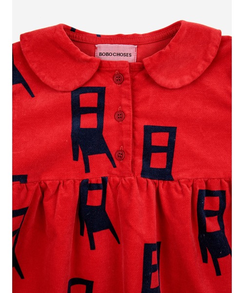 BOBO CHOSES（ボボショーズ） ワンピース BABY HAVE A SIT ALL OVER