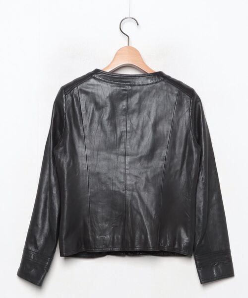 Spick & Span」 レザーブルゾン 36 ブラック レディース : 79868089 