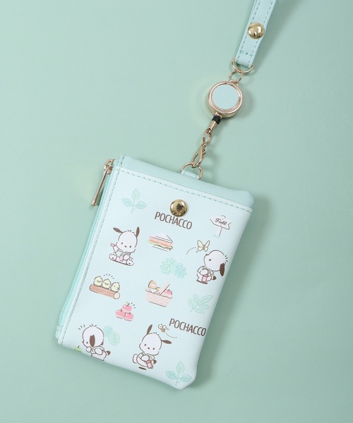 sanrio（サンリオ） パスケース JUNESELECT チラシ柄キーケース