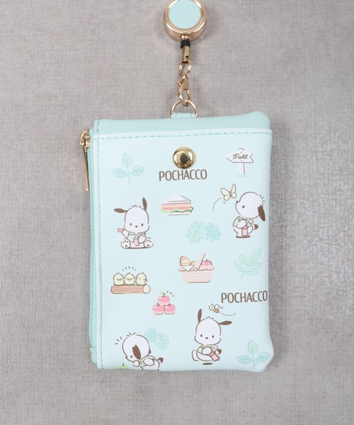 sanrio（サンリオ） パスケース JUNESELECT チラシ柄キーケース