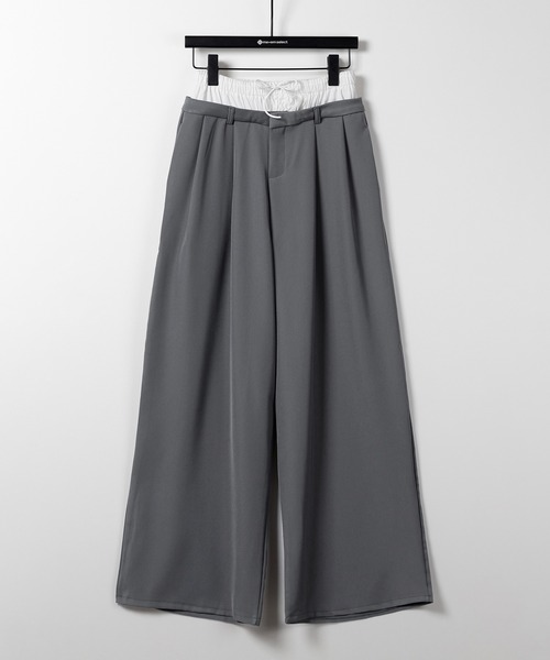 Double waist wide パンツ　マルチ 184901712_o5.jpg?