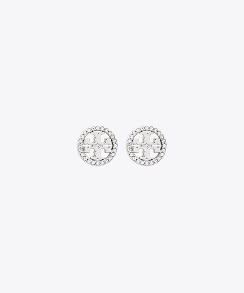 TORY BURCH ピアス ミラーパヴェ スタッズピアス レディース
