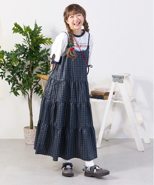 kutir（クティール） ワンピース アソートリボンティアードキャミ