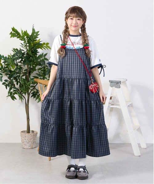 kutir（クティール） ワンピース アソートリボンティアードキャミ