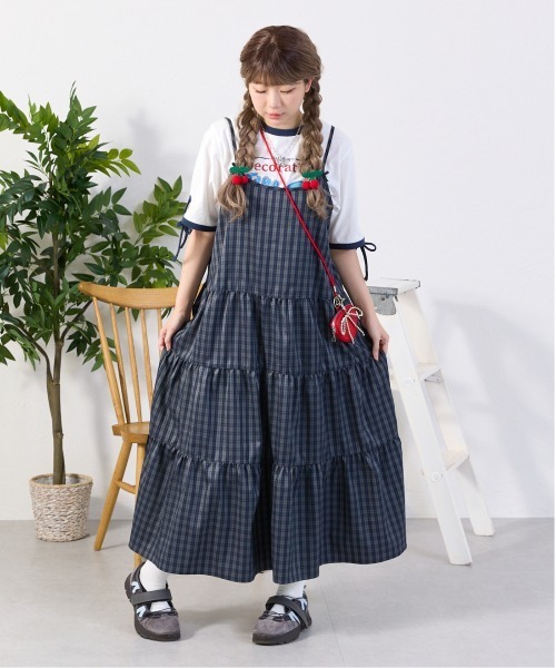 kutir（クティール） ワンピース アソートリボンティアードキャミ