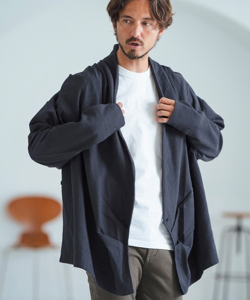 Magine（マージン） カーディガン mcg3488-Two Way Drape Cardigan