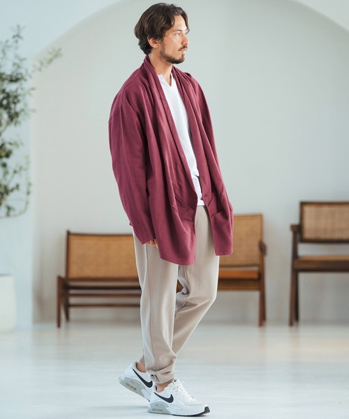 Magine（マージン） カーディガン mcg3488-Two Way Drape Cardigan