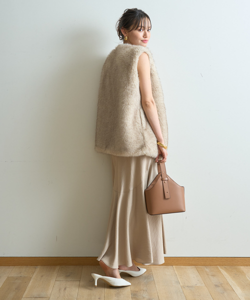 Rouge vif（ルージュ ヴィフ） ベスト ジレ エコファージレベスト