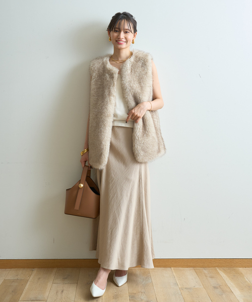 Rouge vif（ルージュ ヴィフ） ベスト ジレ エコファージレベスト