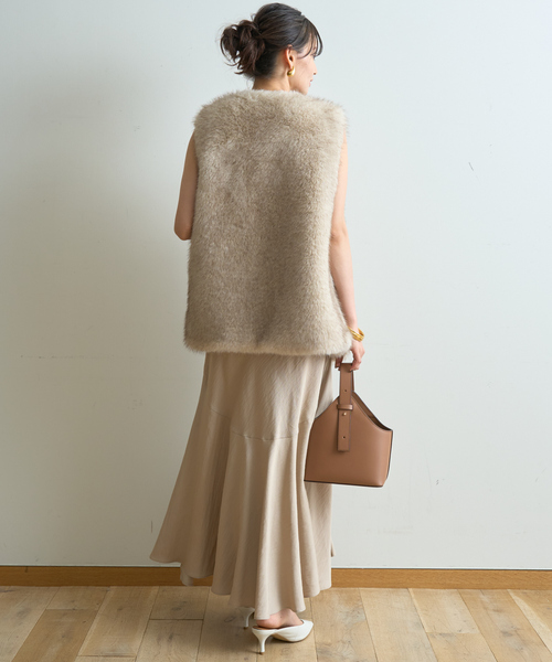 Rouge vif（ルージュ ヴィフ） ベスト ジレ エコファージレベスト