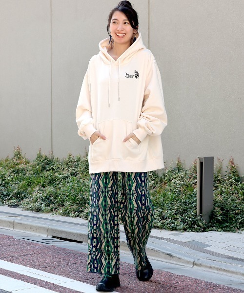 のちか様 チチカカ パンツ キカ柄ニットパンツ レディース : ZOZOTOWN