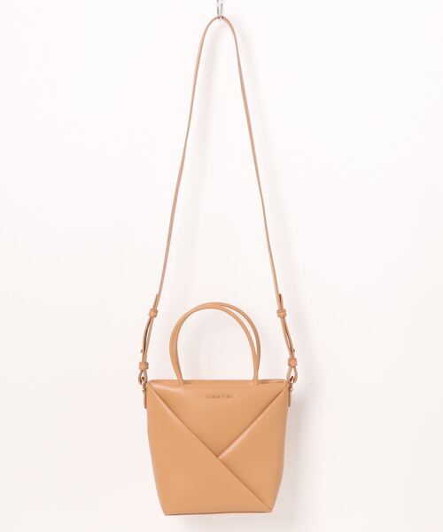CHARLES ＆ KEITH トートバッグ Midori ミドリ ジオメトリック
