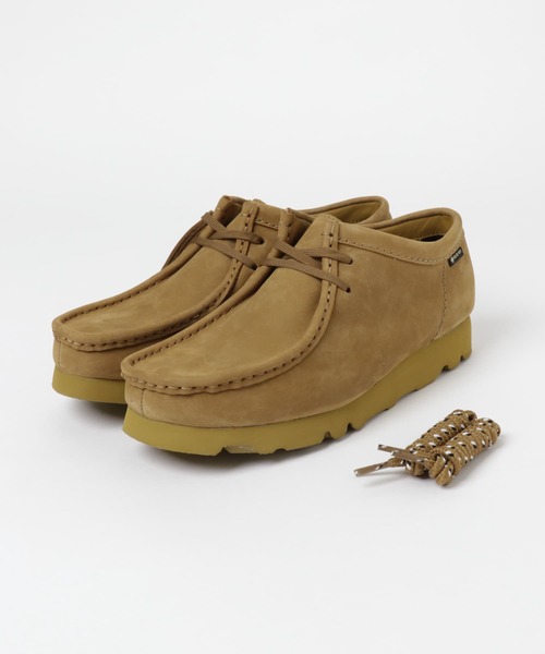 靴 LuckyyCLARKS WALLABEE GTX UK8.5 Clarks Wallabee GTX Chukka - Loden Green | Chukka Boots