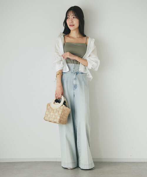La boutique Bonbon キャミソール 「miki監修」カップ付2WAY