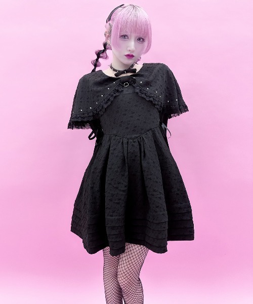 タグ付✨️avenchumu ストライプラッフルフリルコルセットバルーンワンピース タグ付✨️avenchumu ストライプラッフルフリルコルセット