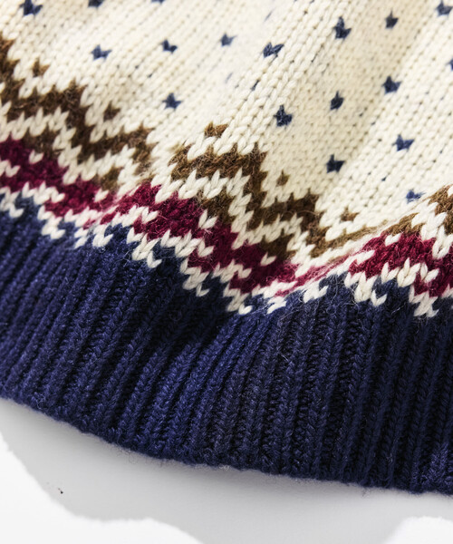 NAUTICA セーター ニット NAUTICA/ノーティカ Snow Pattern