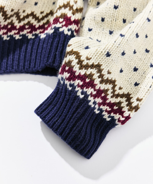 セーター NAUTICA Fair Isle Mock-Neck Sweater | Nautica