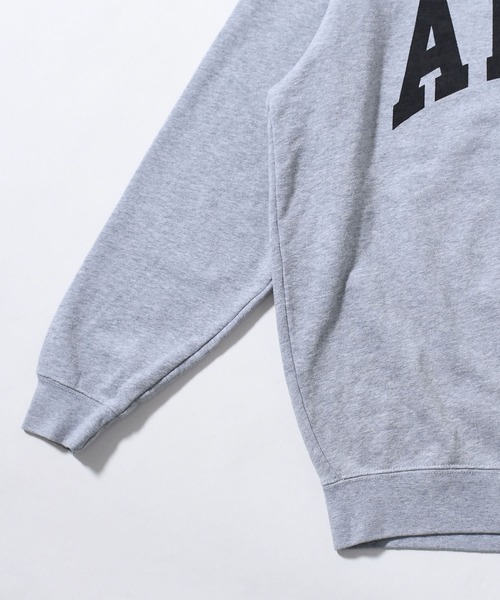 TOP KHAKI ARMYプリント グレー スウェット TOP KHAKI トレーナー スウェット 「TOP KHAKI」ARMY スウェット